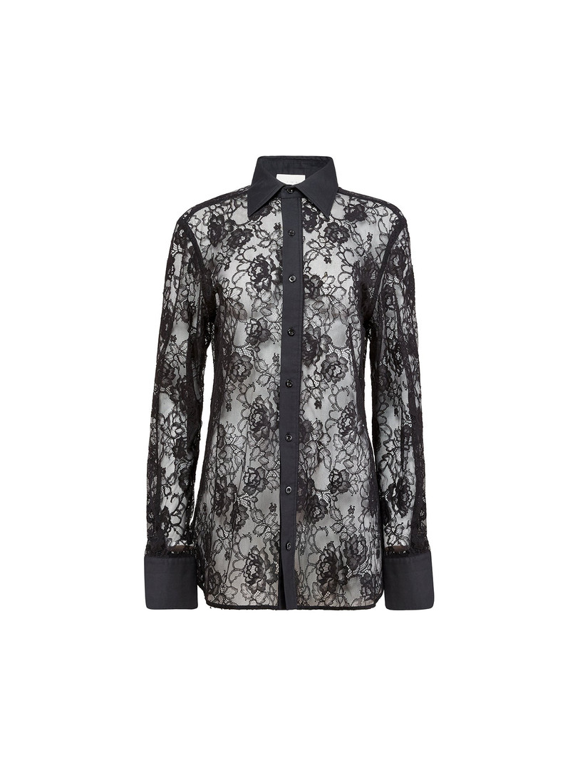 Juliet Lace Button Down - 1