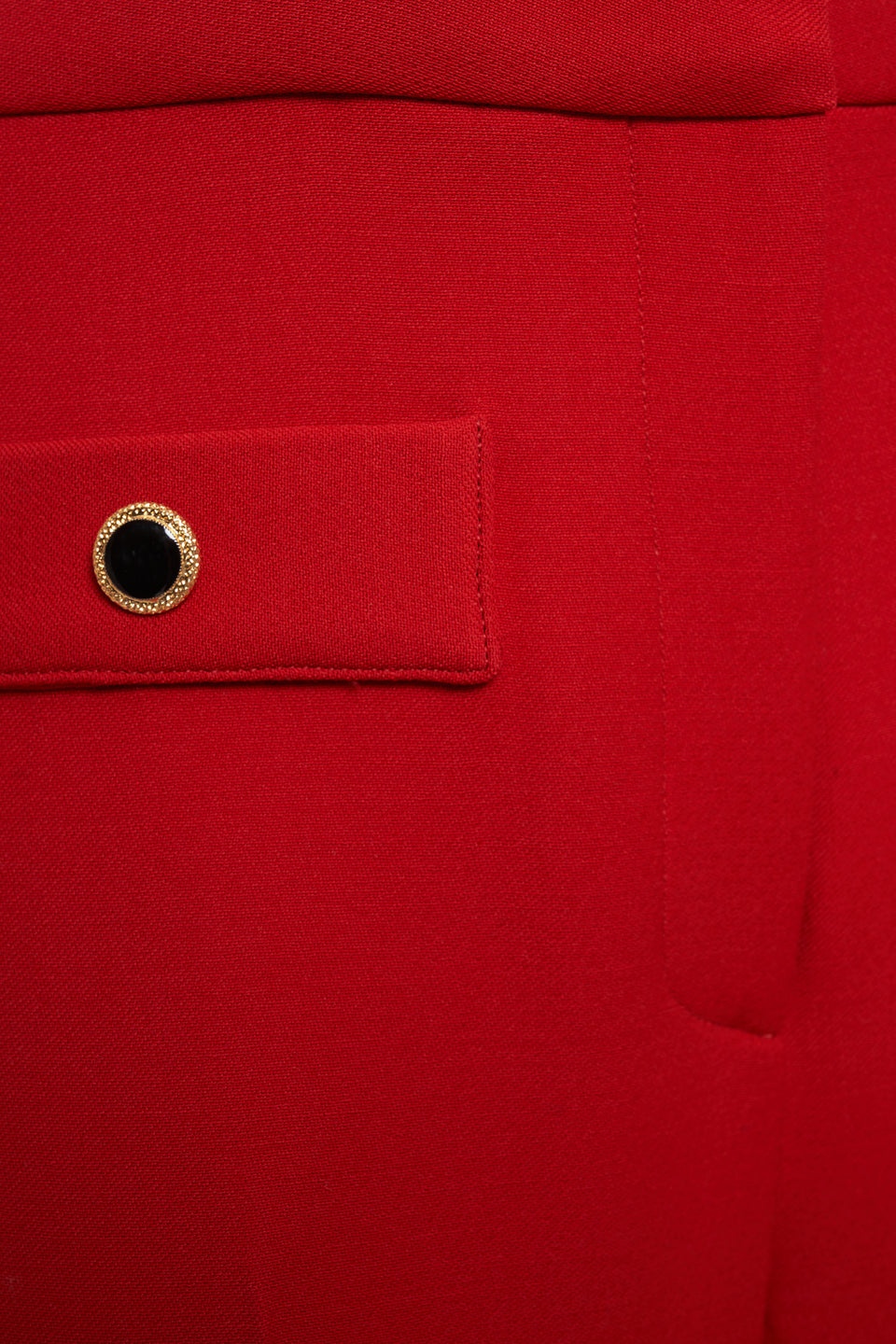 WOOL HIGH WAISTED TROUSERS - 3