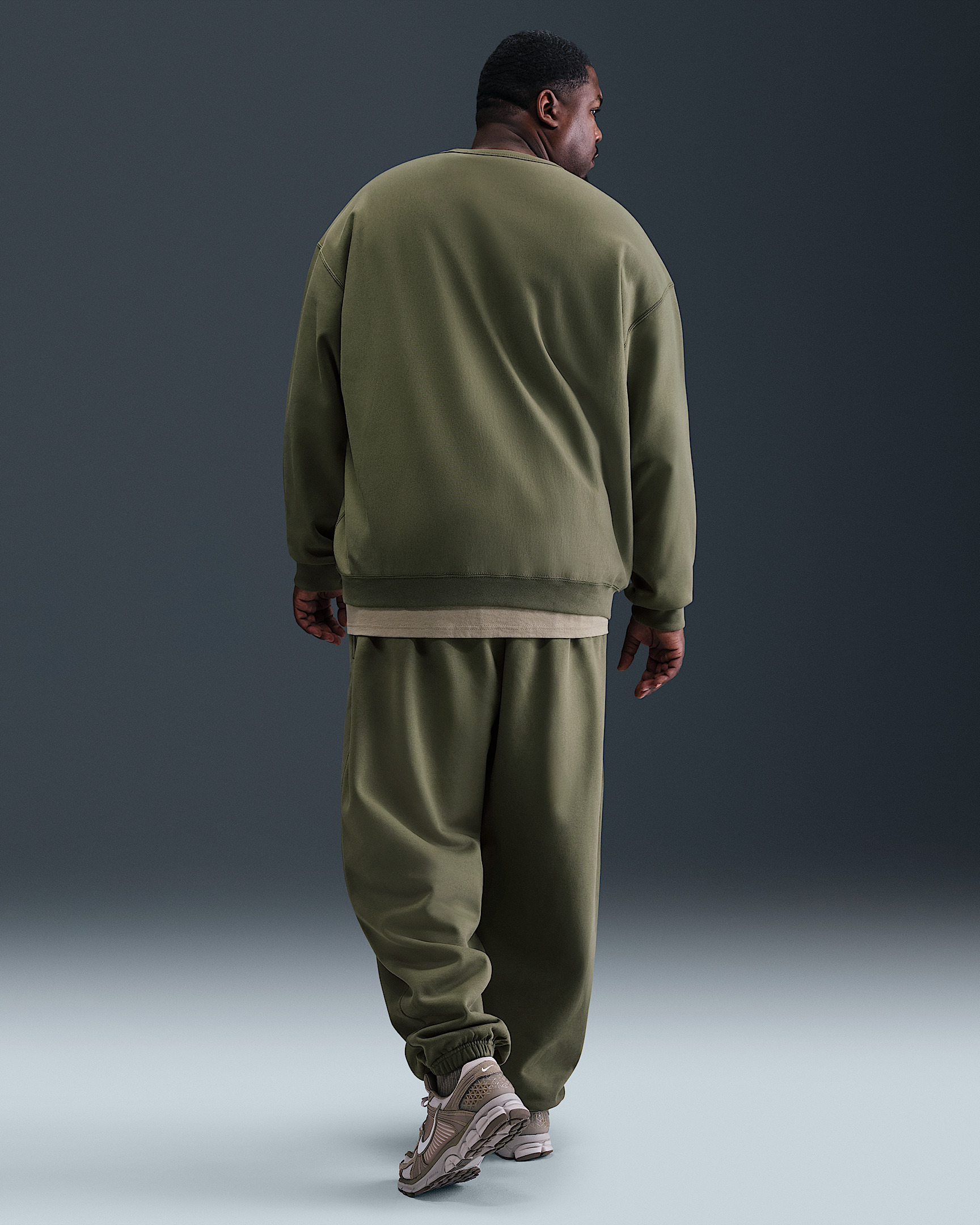 Nike Solo Swoosh Men's Fleece Crew - 10
