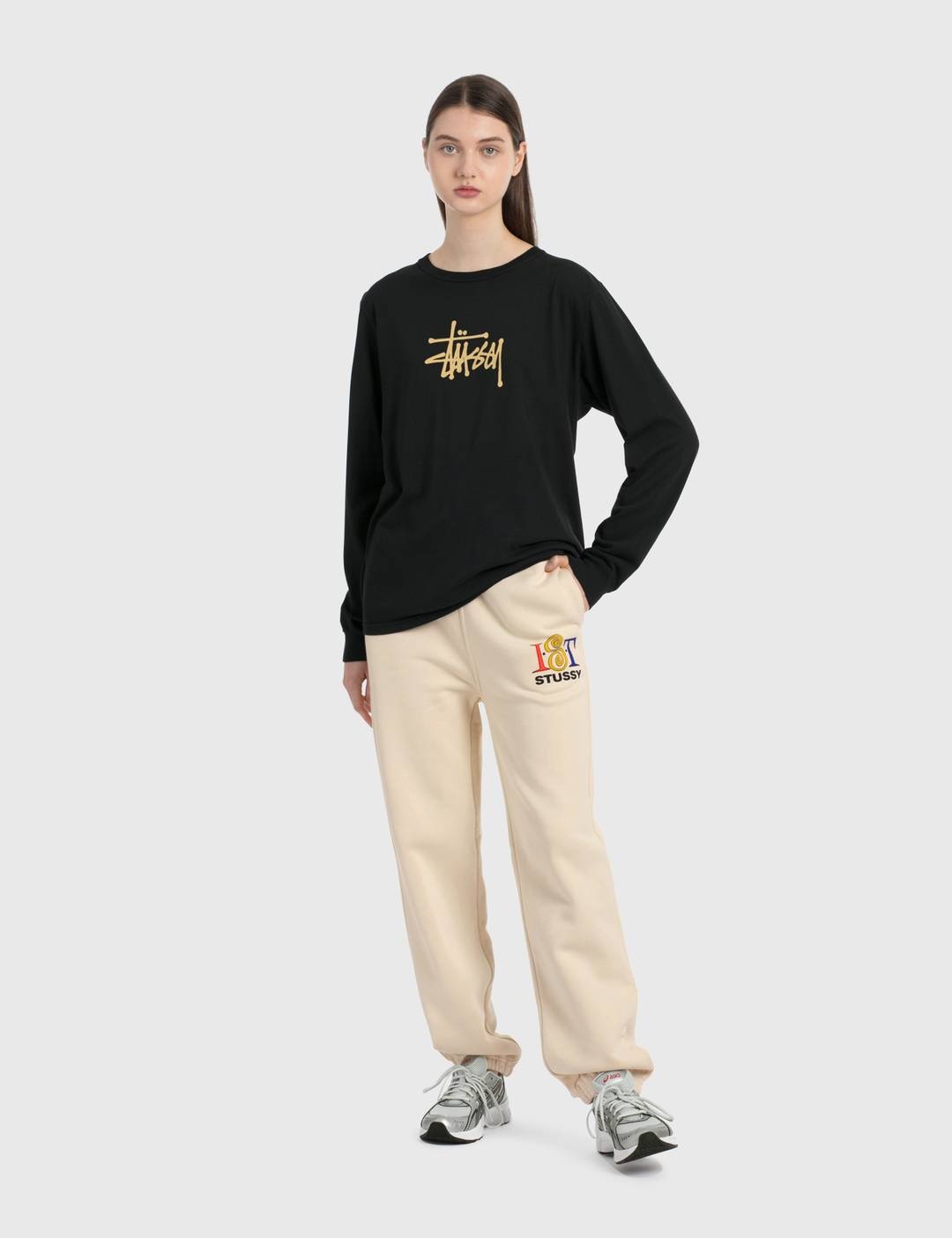 Basic Stussy Long Sleeve T-Shirt - 3