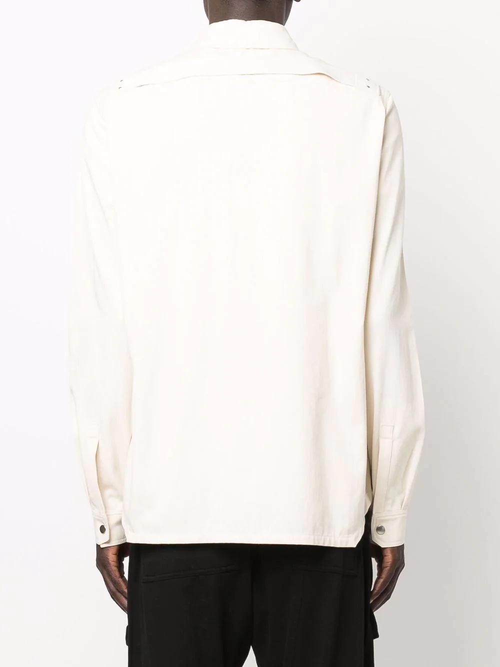 long-sleeve cotton shirt - 4