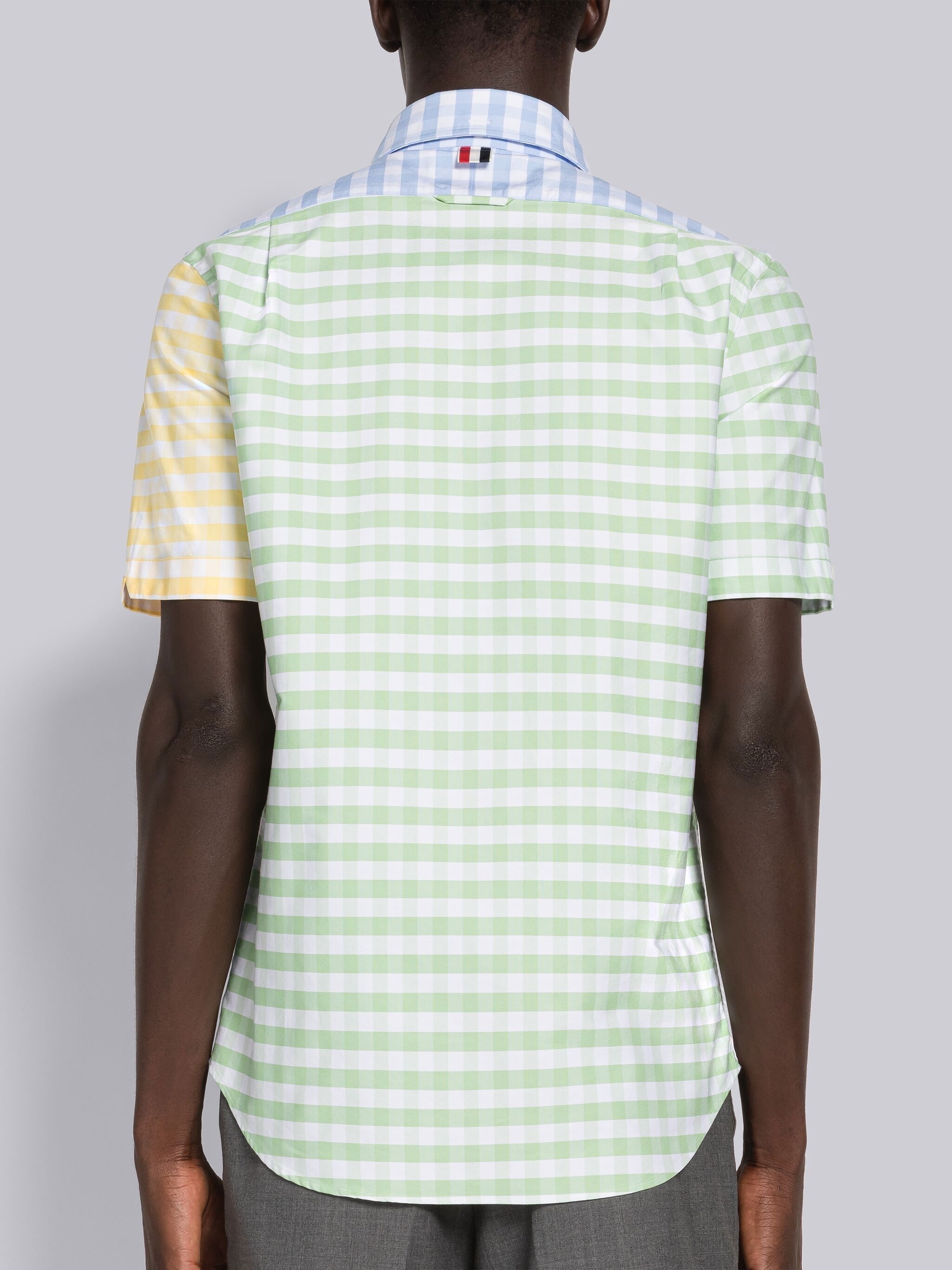 Fun-Mix Gingham Short Sleeve Shirt - 4