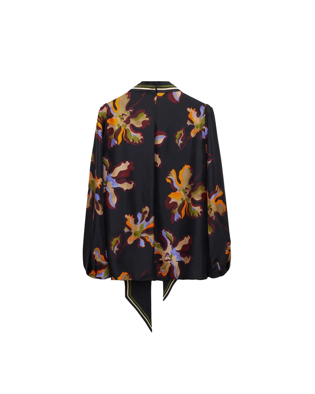 FLORAL SEDUCTIVE BLOUSE - 8