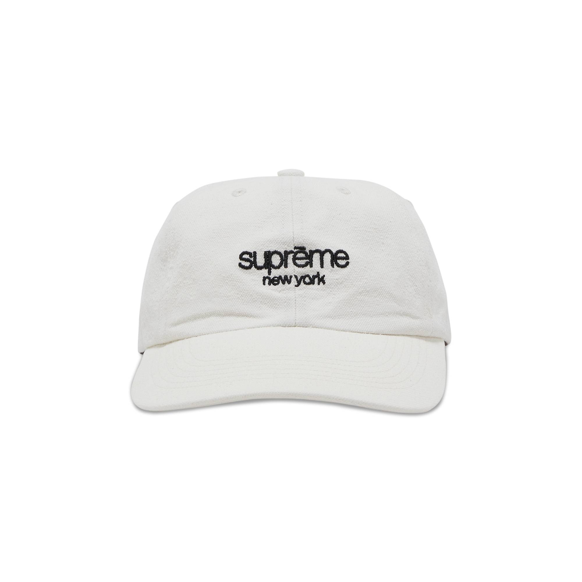 Supreme Classic Logo 6-Panel 'Cream' - 1