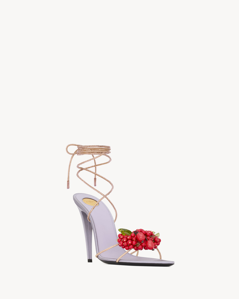 MON CHÉRI SANDALS IN SUEDE AND RHINESTONES 3