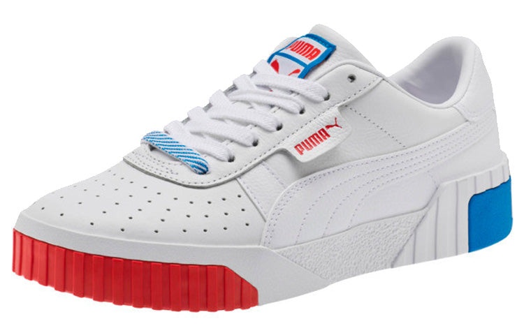 (WMNS) PUMA Cali RWB 'White Red Indigo' 370248-01 - 3