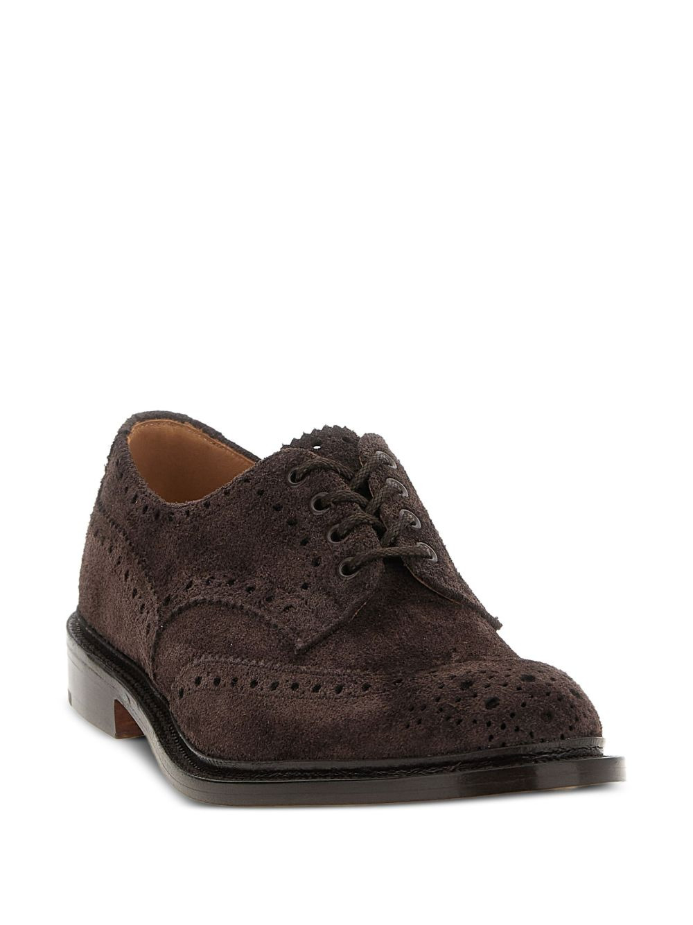 Bourton suede lace-up oxford shoes - 2