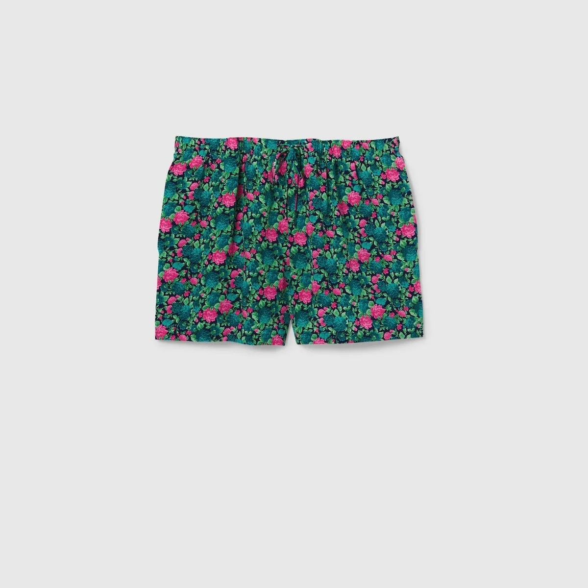 Gucci Floral Print Silk Short - 1