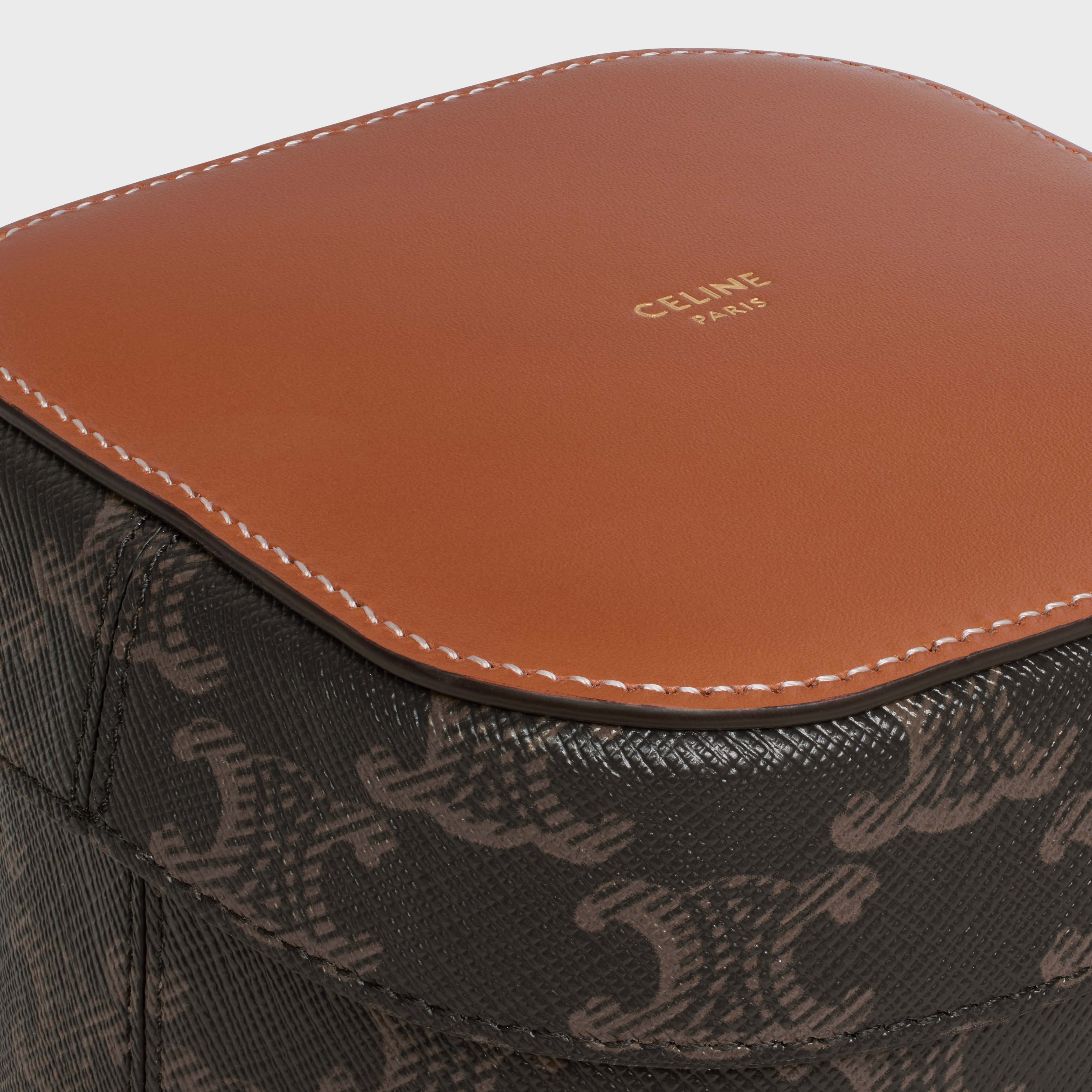 Small Box in Triomphe Canvas and Calfskin - 4