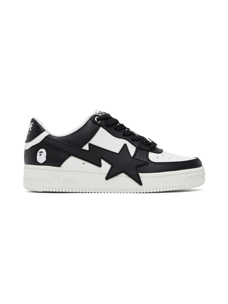 Black & White STA OS Sneakers - 1