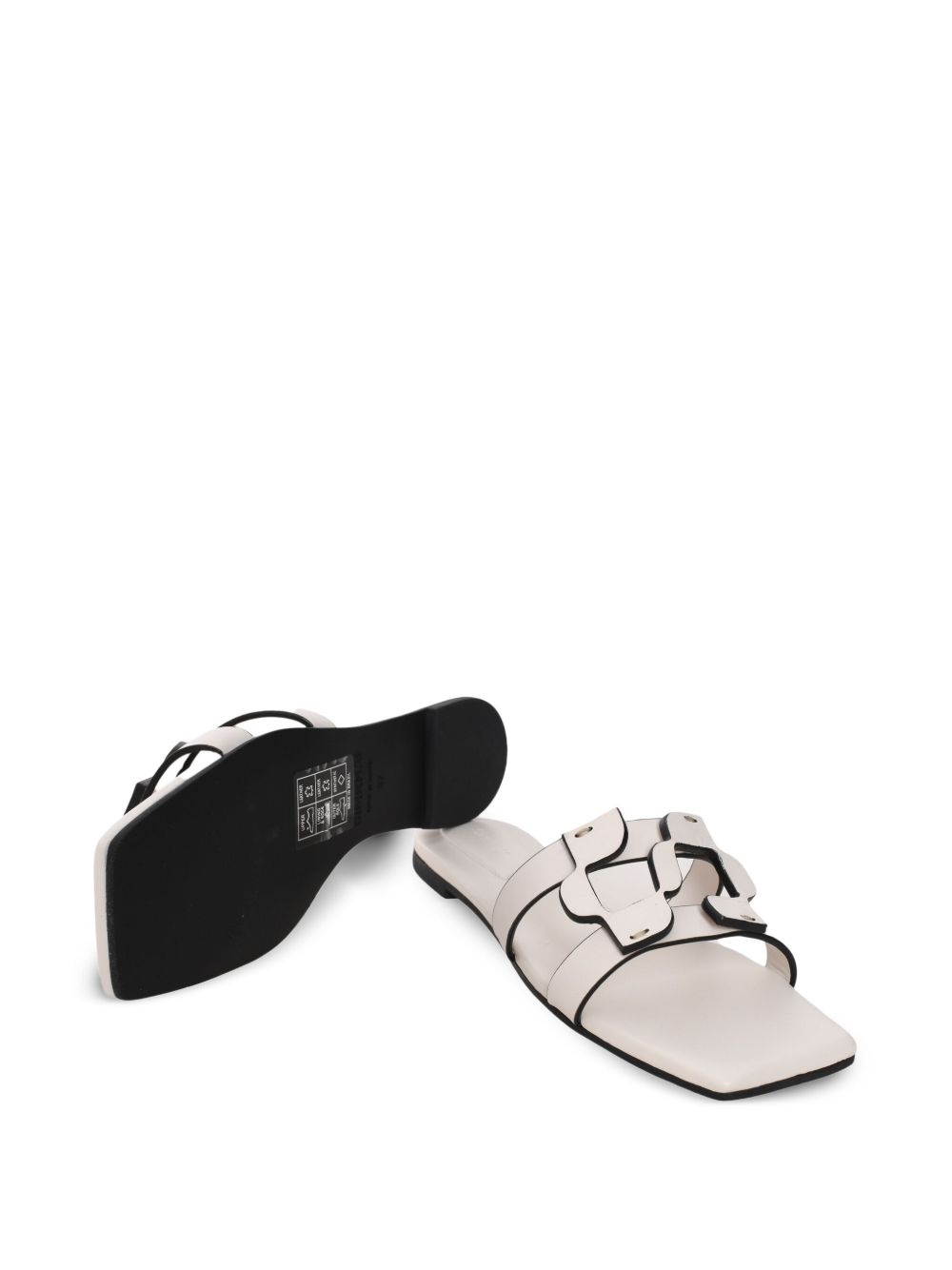 leather slides - 5