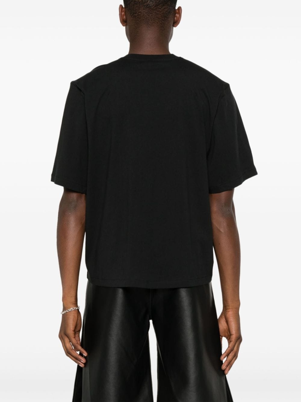Dart crew-neck T-shirt - 5
