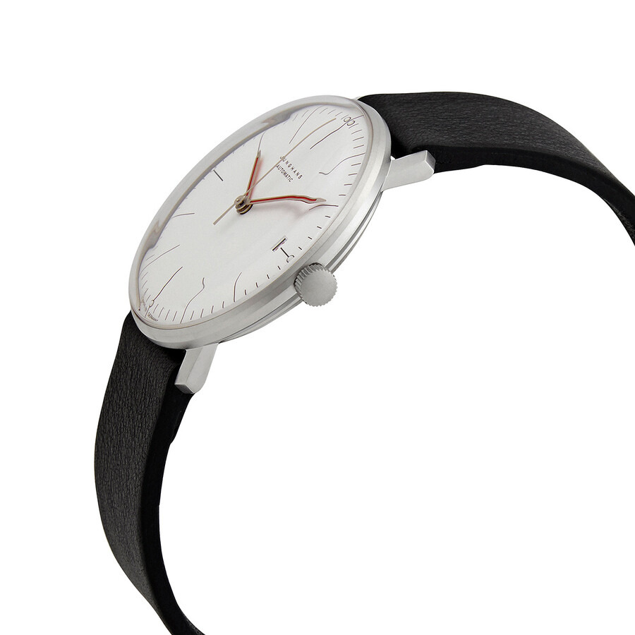Junghans - Junghans Max Bill Automatic Bauhaus White Dial Men's Watch 027/4009.02 - 2