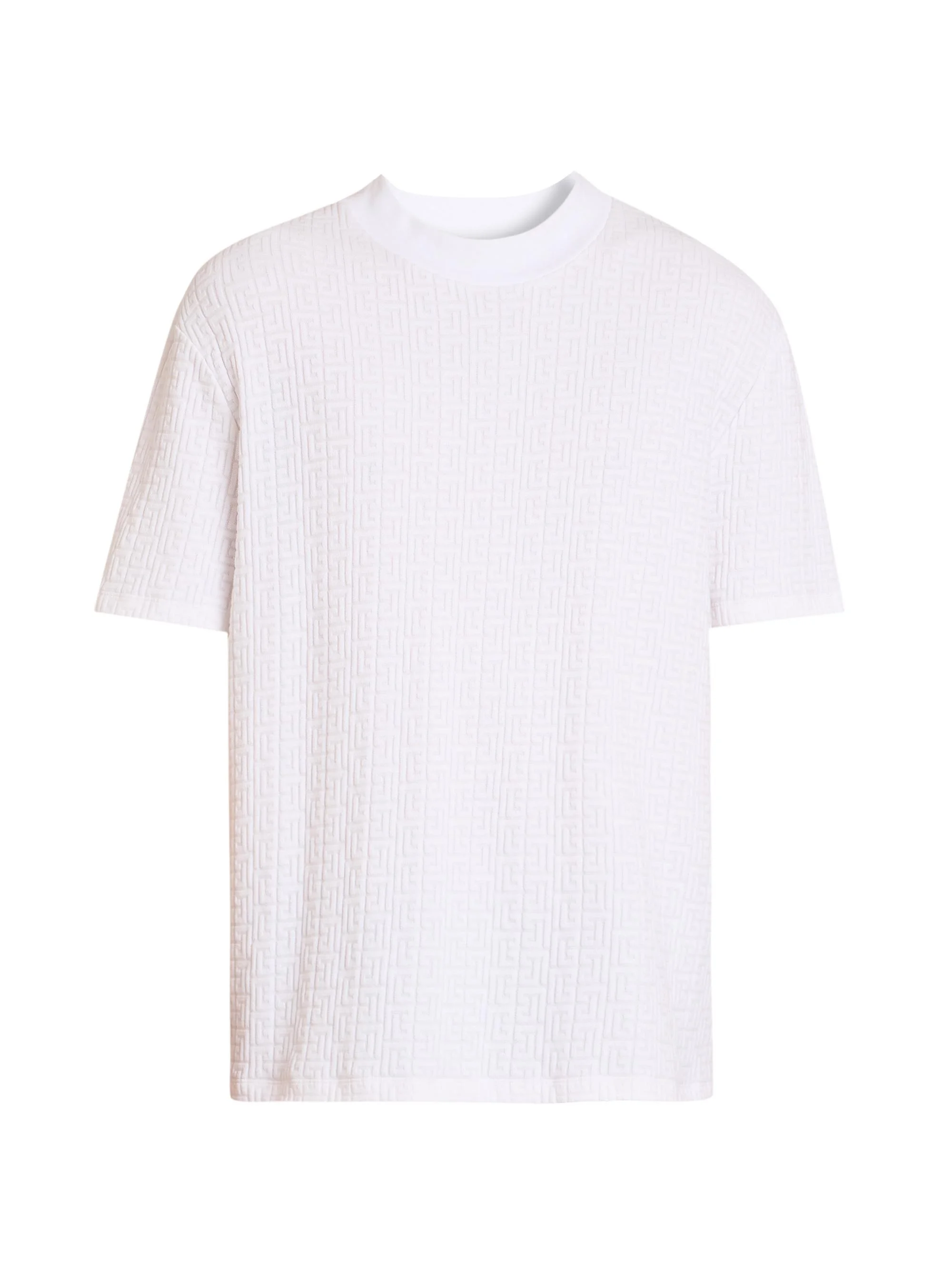 Men's Monogram Sponge T-Shirt - Blanc - 1