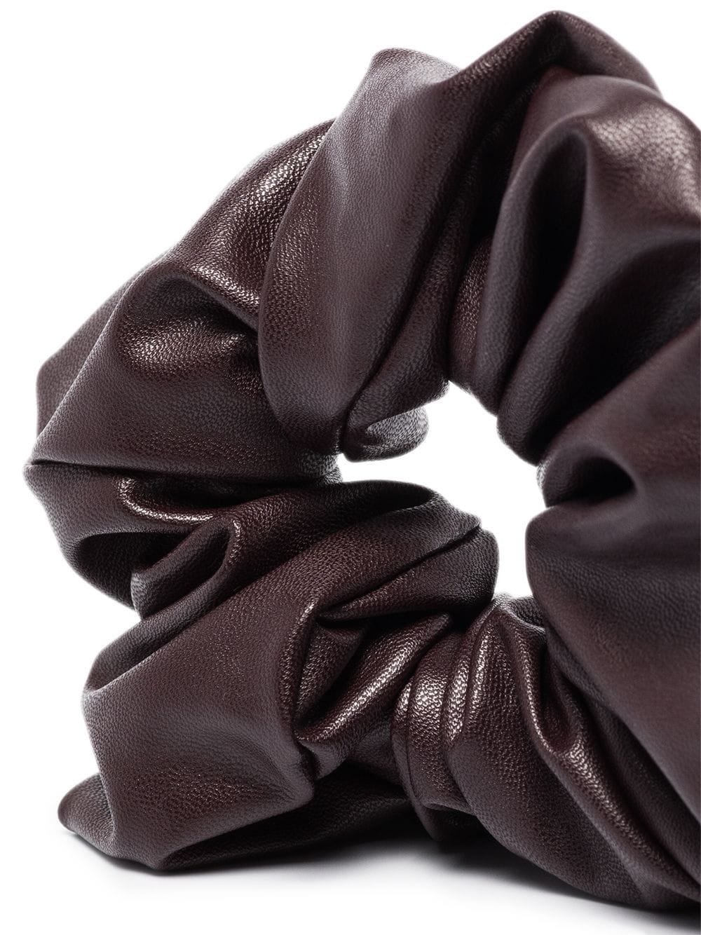 Janelle faux-leather scrunchie - 3