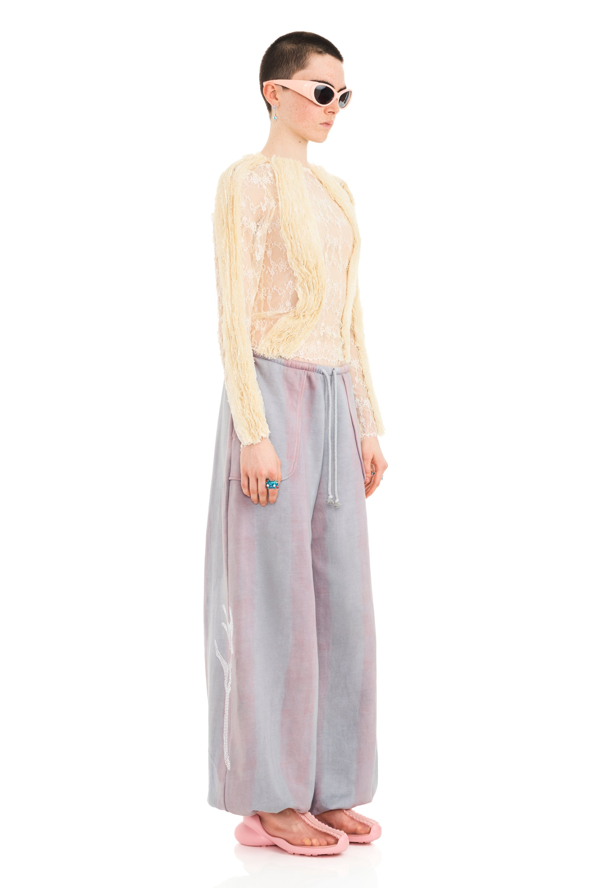 FOG STRIPE BALLOON SWEATPANT - 3
