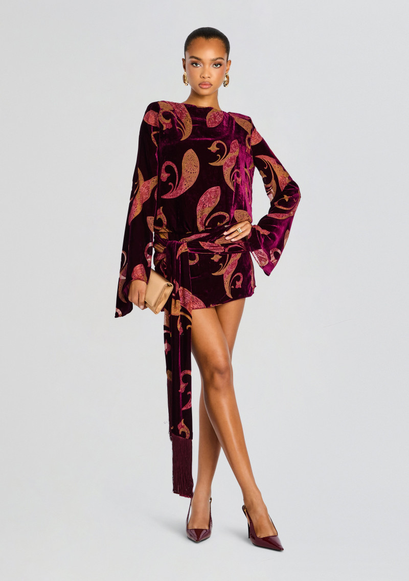 THESALY VELVET DRESS 5