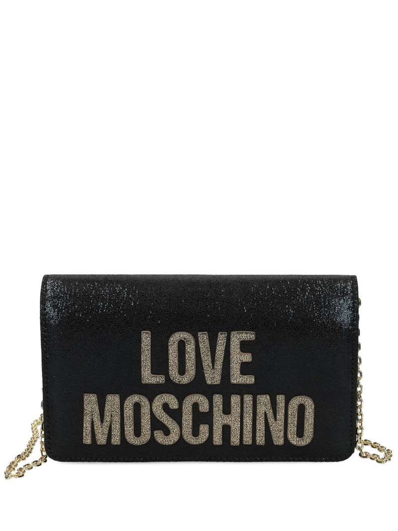 logo-embellishment crossbody bag 1