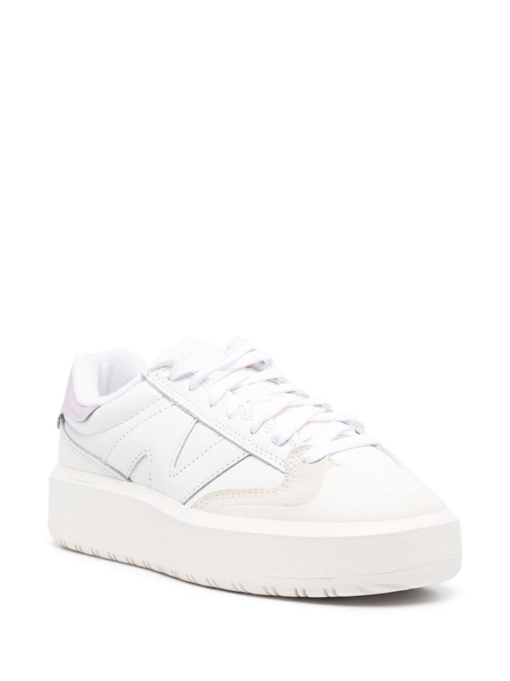 CT302 leather low-top sneakers - 2