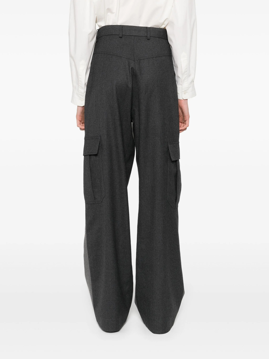 Mixed Flannel Trousers - 4