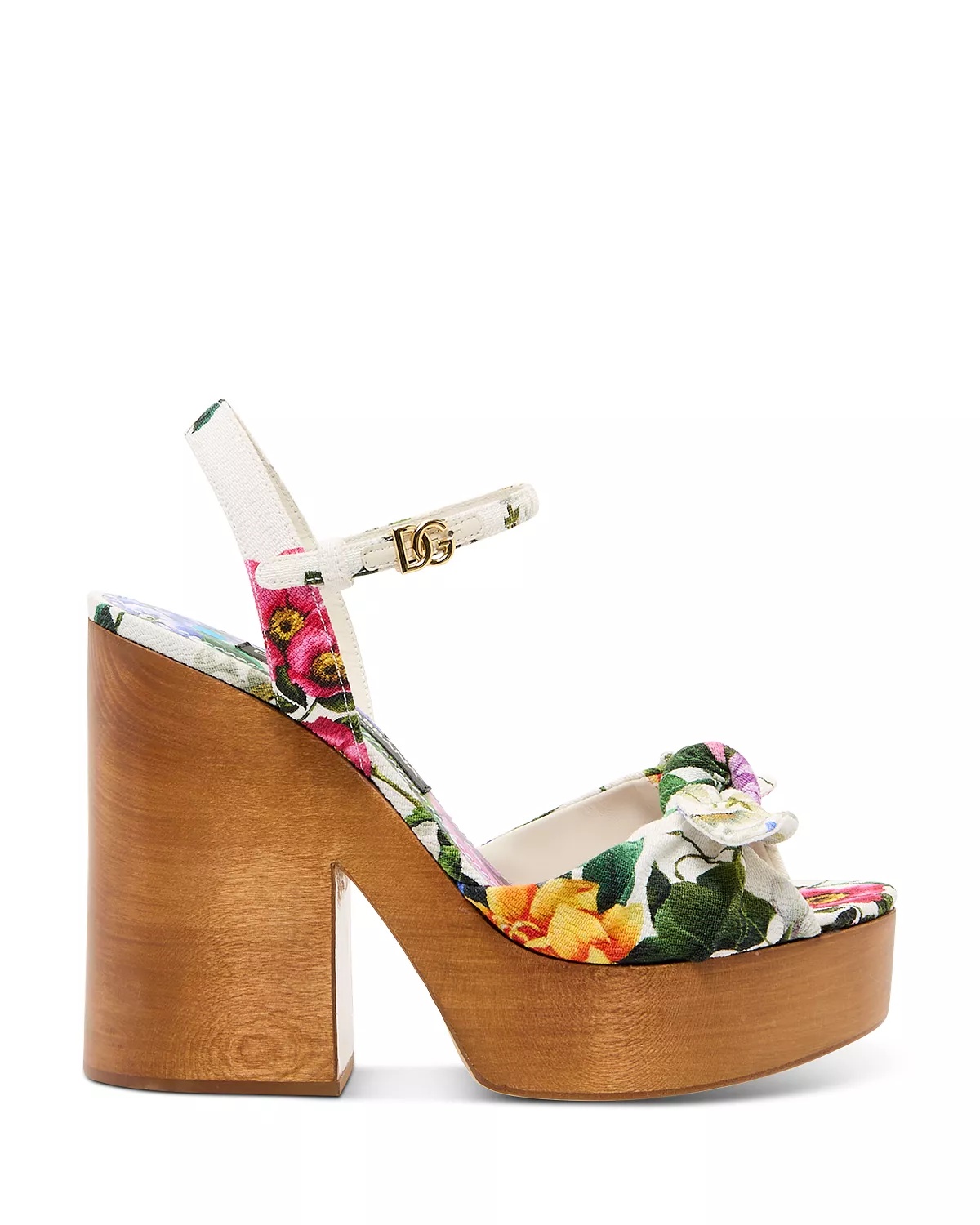 Women's Knotted Platform Sandals - 3