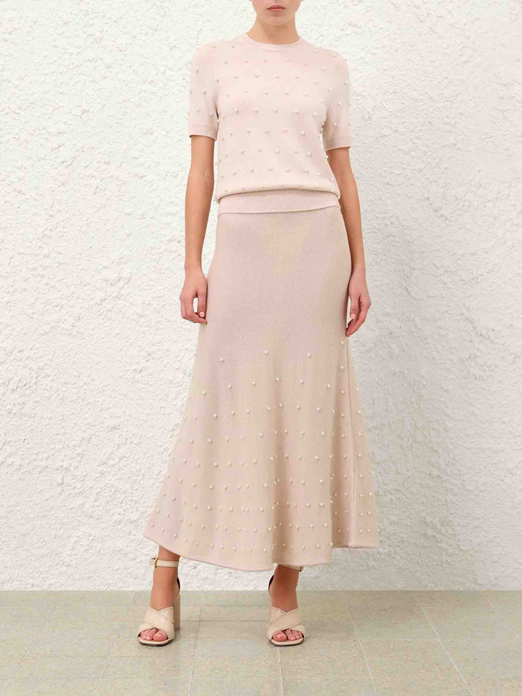 KNIT BEAD JERSEY - 2