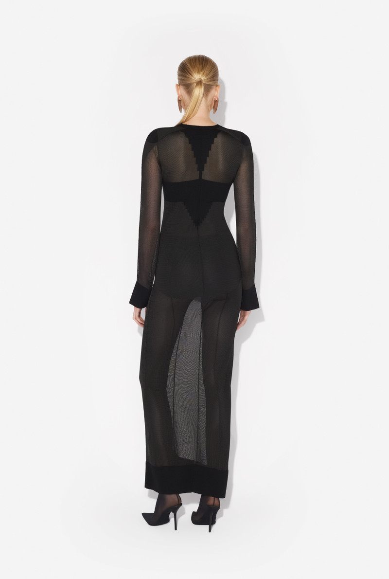 Jean Paul Gaultier THE LONG LOGO KNIT DRESS outlook