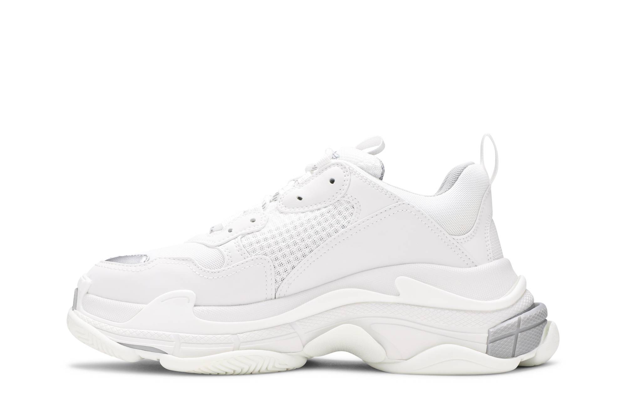 Balenciaga Triple S Sneaker 'White Metal Grey' - 3