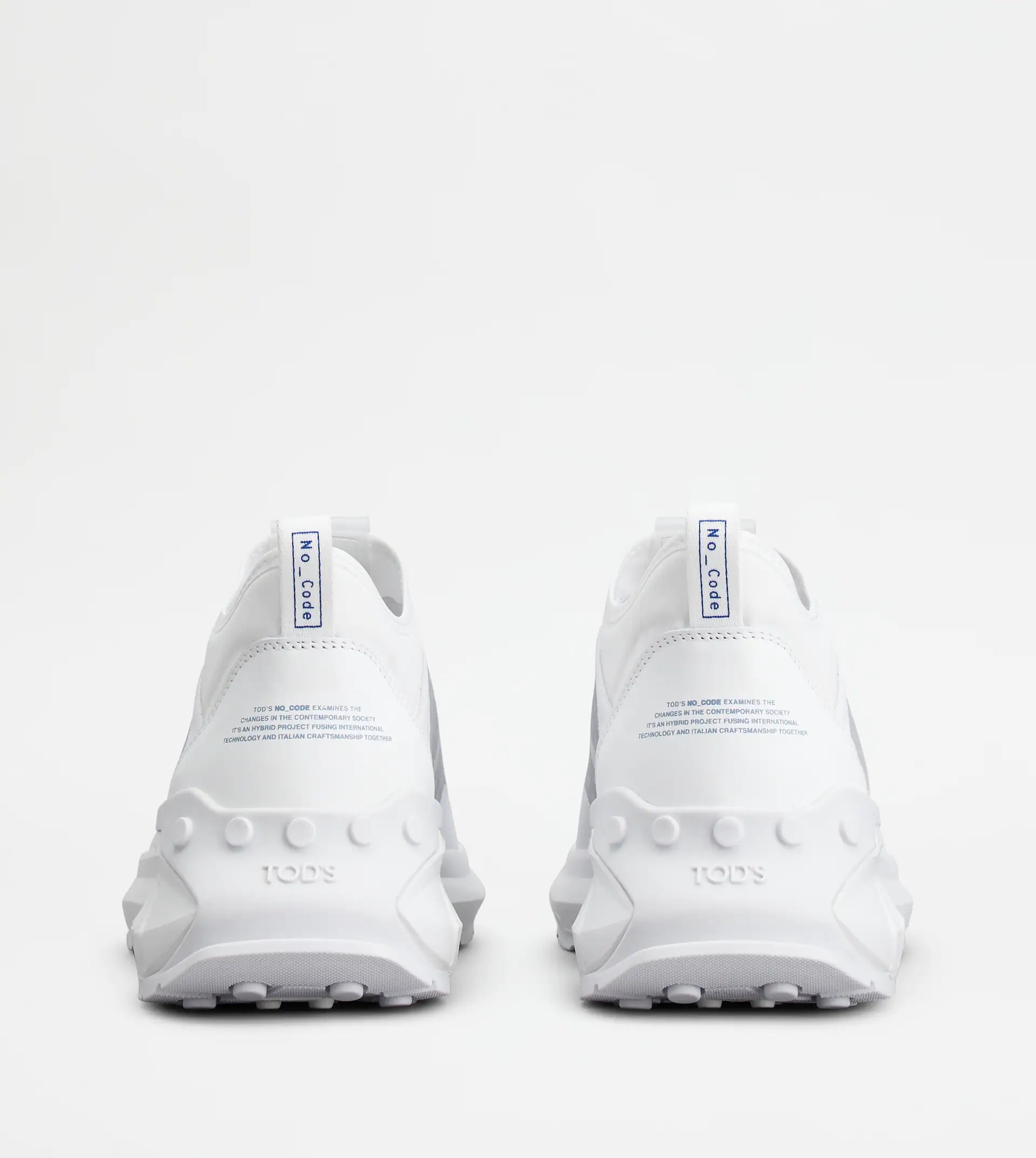 NO_CODE J IN TECHNICAL FABRIC AND LEATHER - WHITE, BLUE - 2