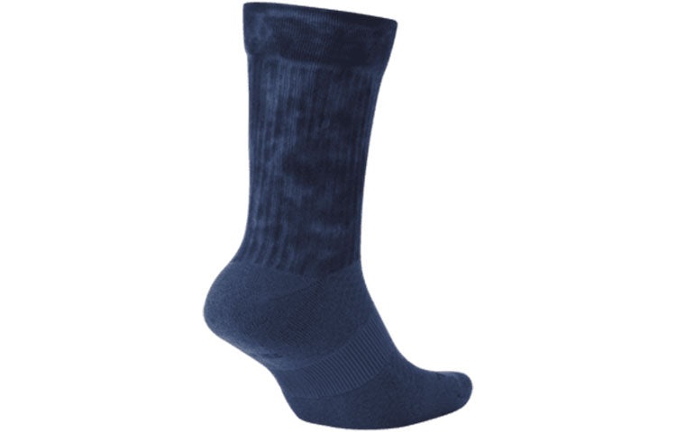 Air Jordan Legacy Sport DNA Tie Dye Alphabet Athleisure Casual Sports Socks Couple Style One Pair Bl - 3