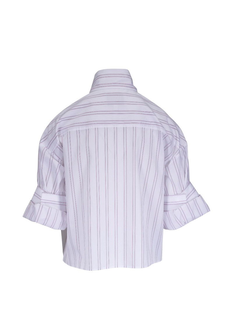 TWP striped tie blouse outlook