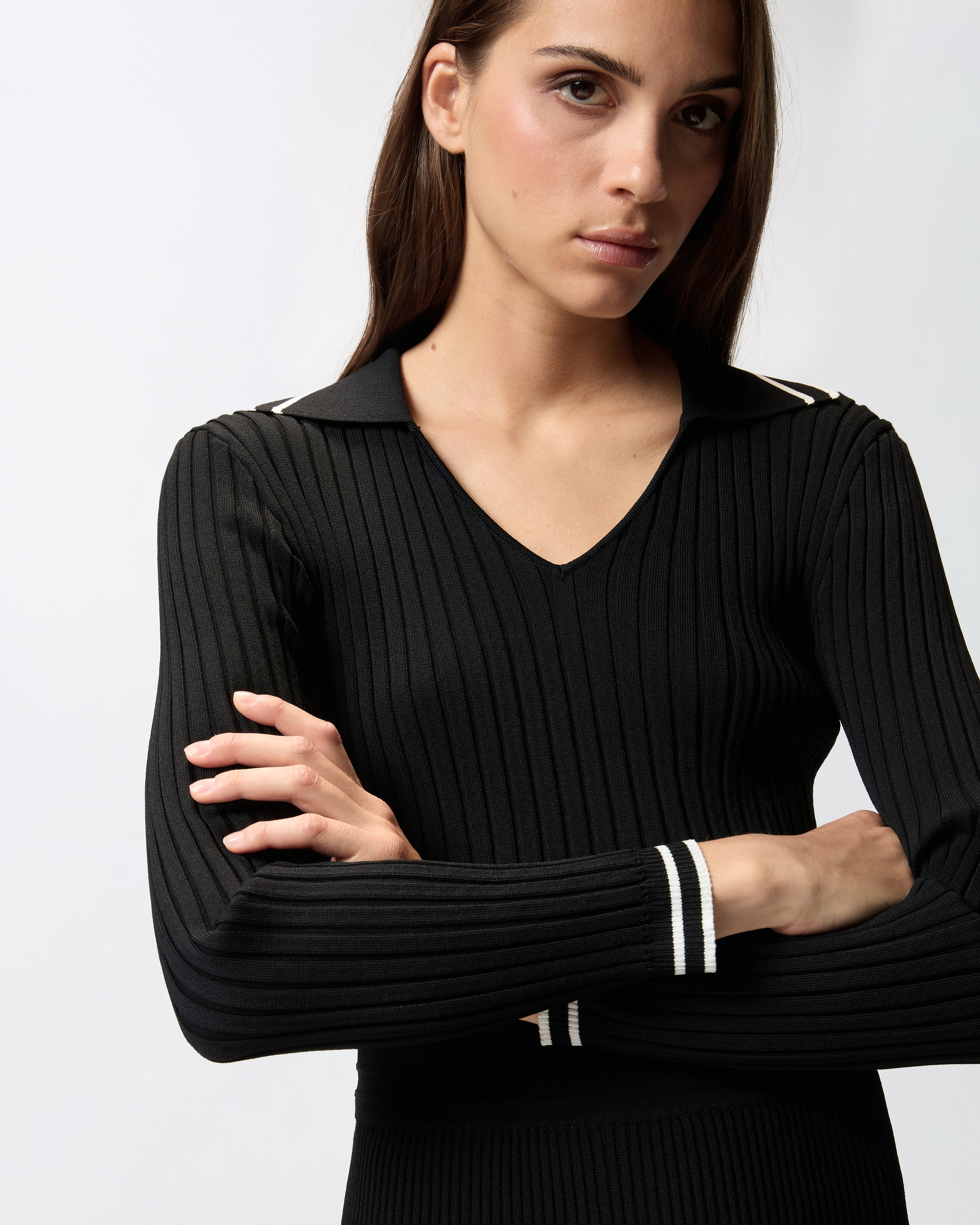 POLO-STYLE SWEATER - 5