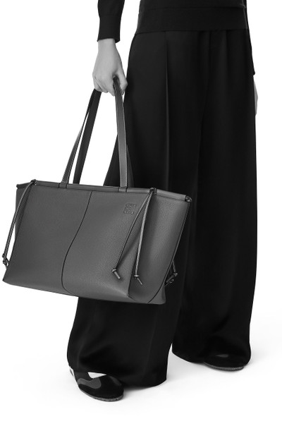 Loewe Cushion tote bag in soft grained calfskin outlook