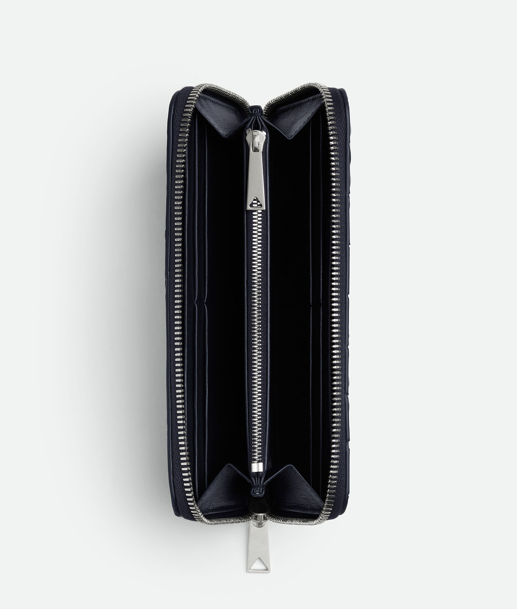 Intrecciato Diagonal Zip Around Wallet - 2