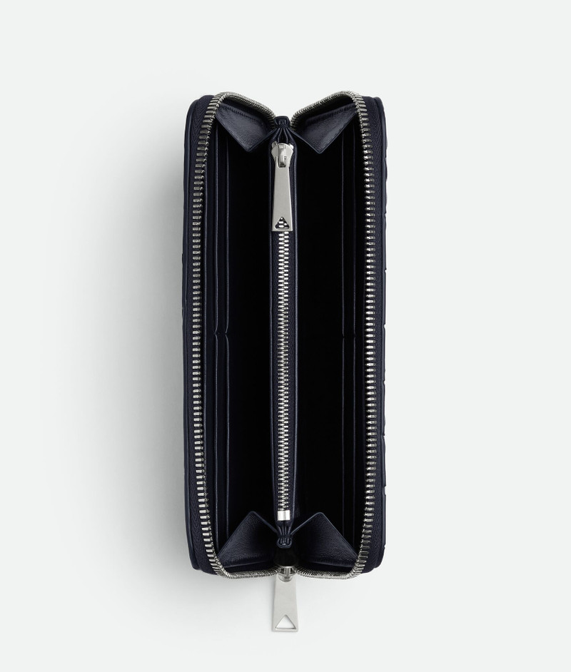 Bottega Veneta Intrecciato Diagonal Zip Around Wallet outlook