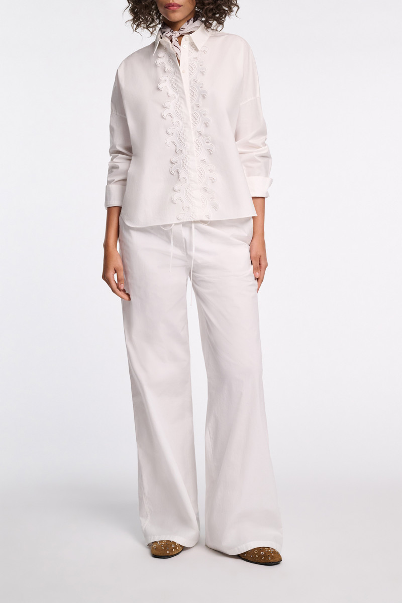 DOROTHEE SCHUMACHER POPLIN POWER pants outlook