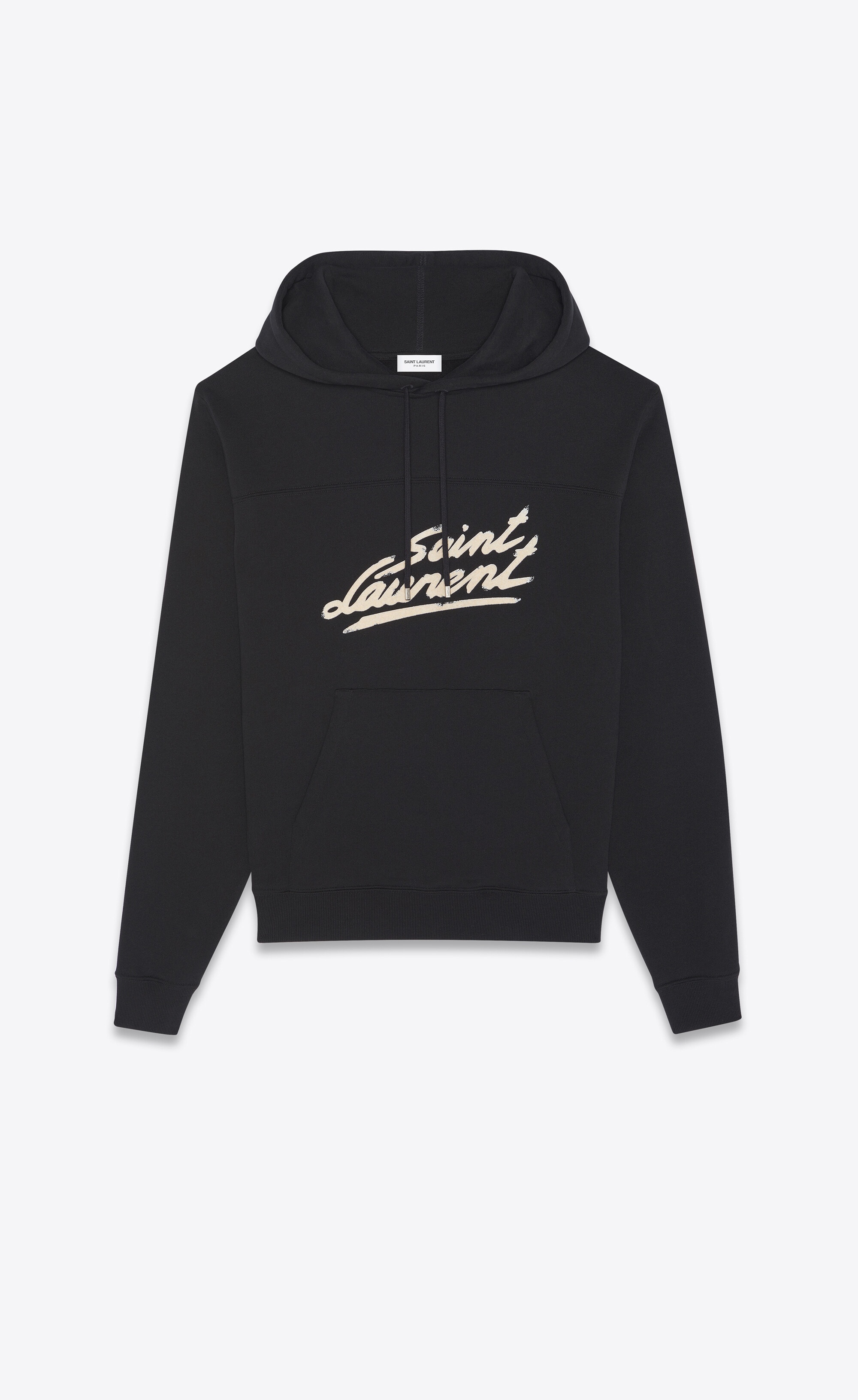 "saint laurent" '50s signature hoodie - 1