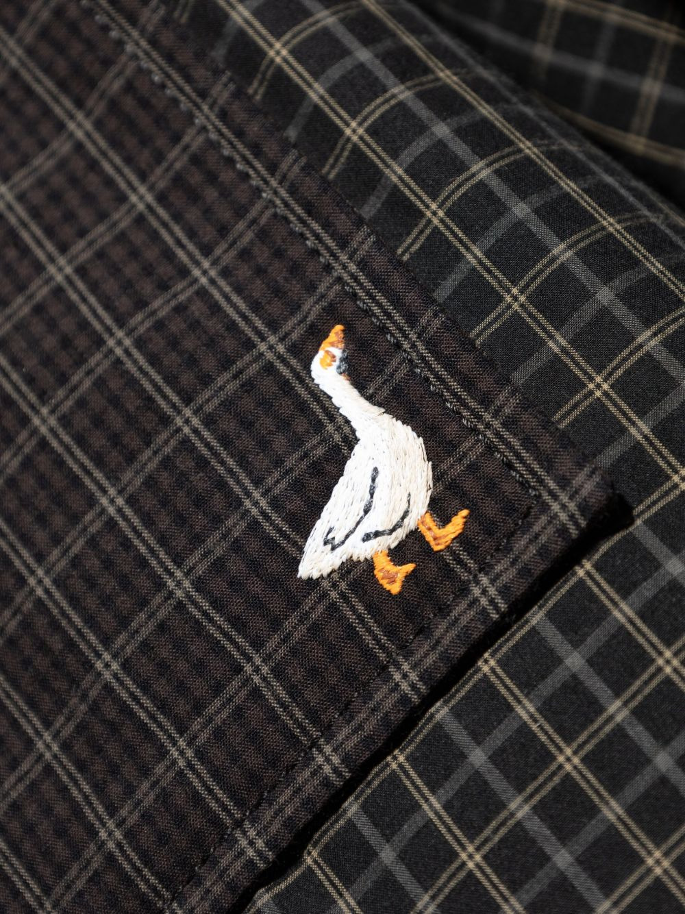 checked shirt jacket - 5
