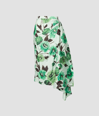 Erdem PENCIL SKIRT WITH DRAPE DETAIL outlook