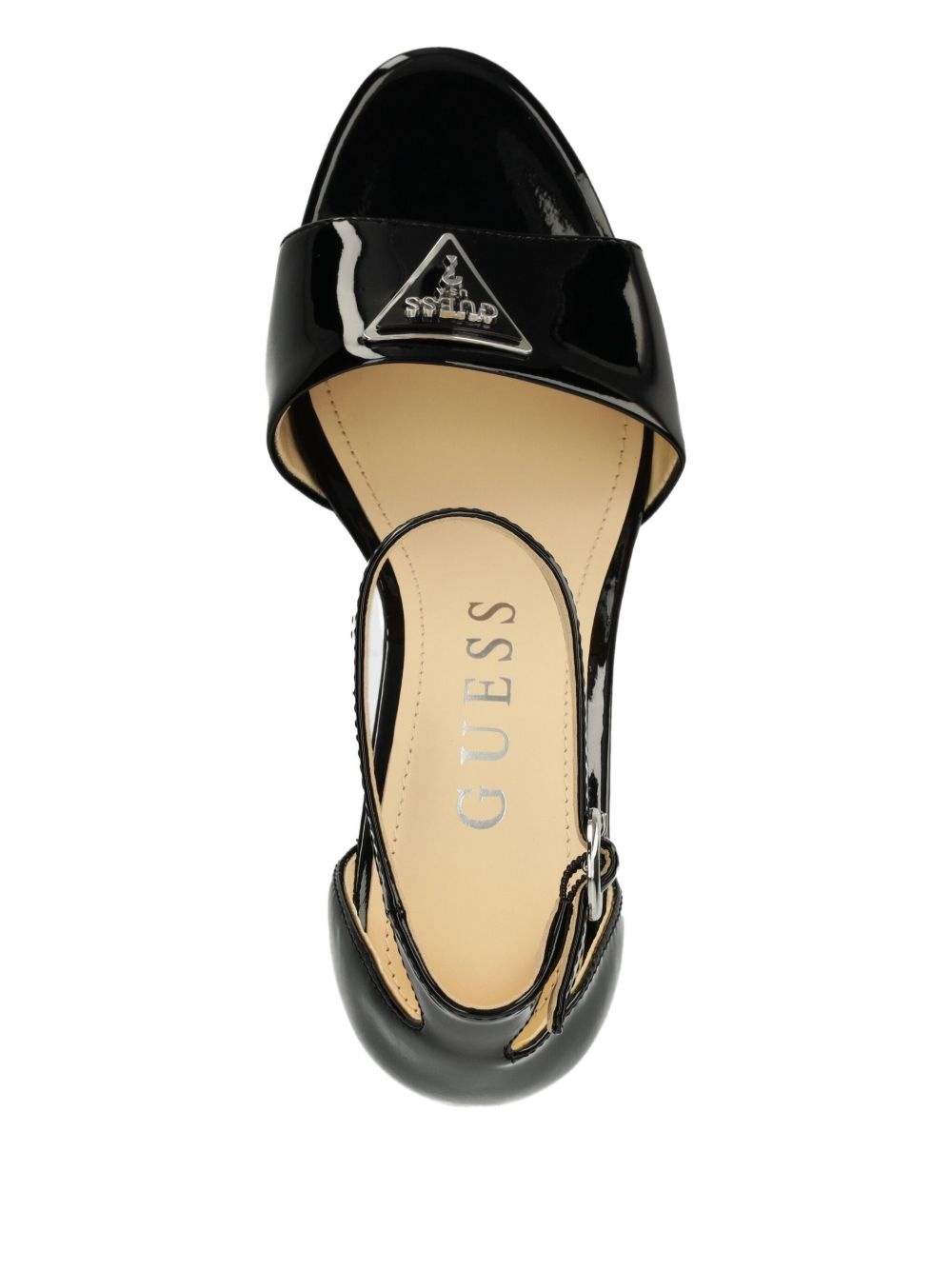 120mm leather sandals - 4