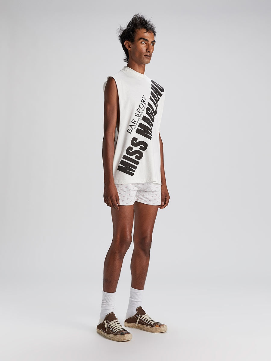 Miss Magliano Tank Top Merch White - 4