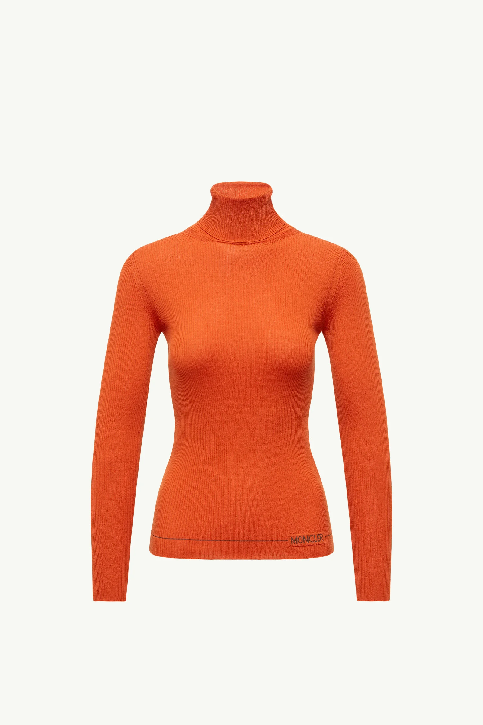 Logo Wool Turtleneck Sweater - 1