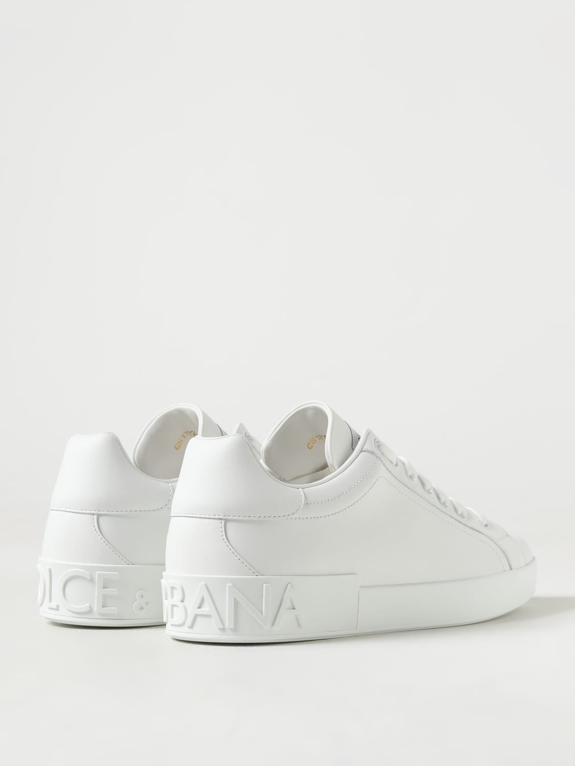Dolce & Gabbana leather sneakers with logo - 3