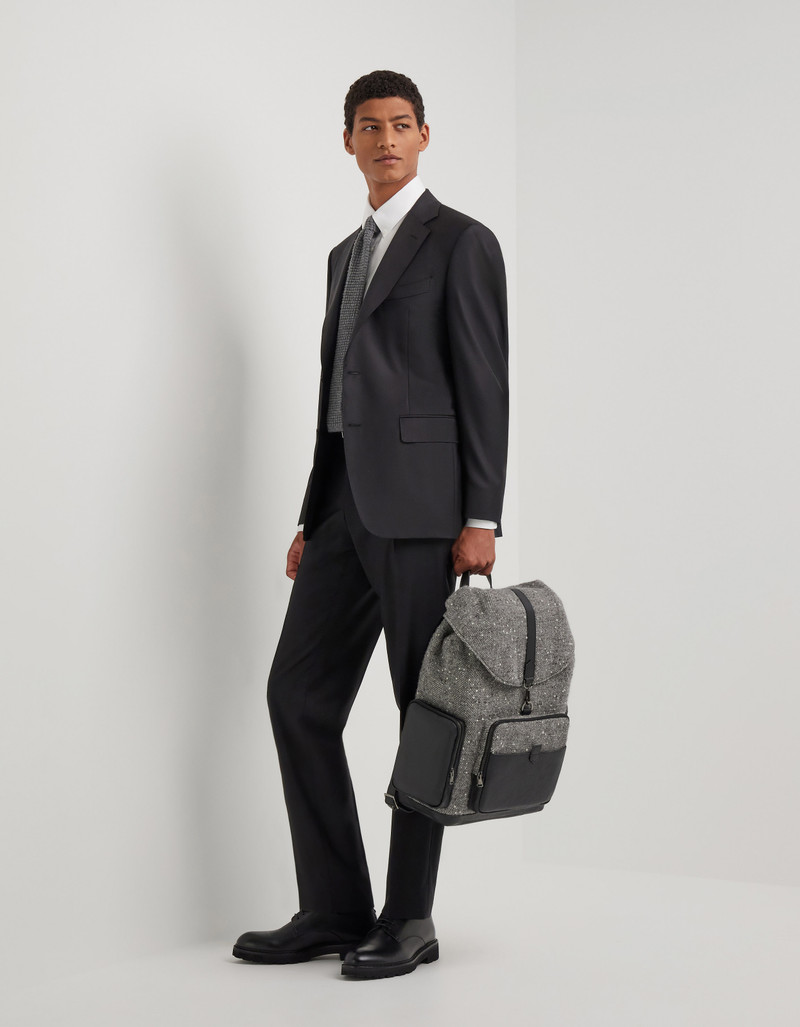 Canali BLACK PURE 150'S WOOL BLAZER outlook