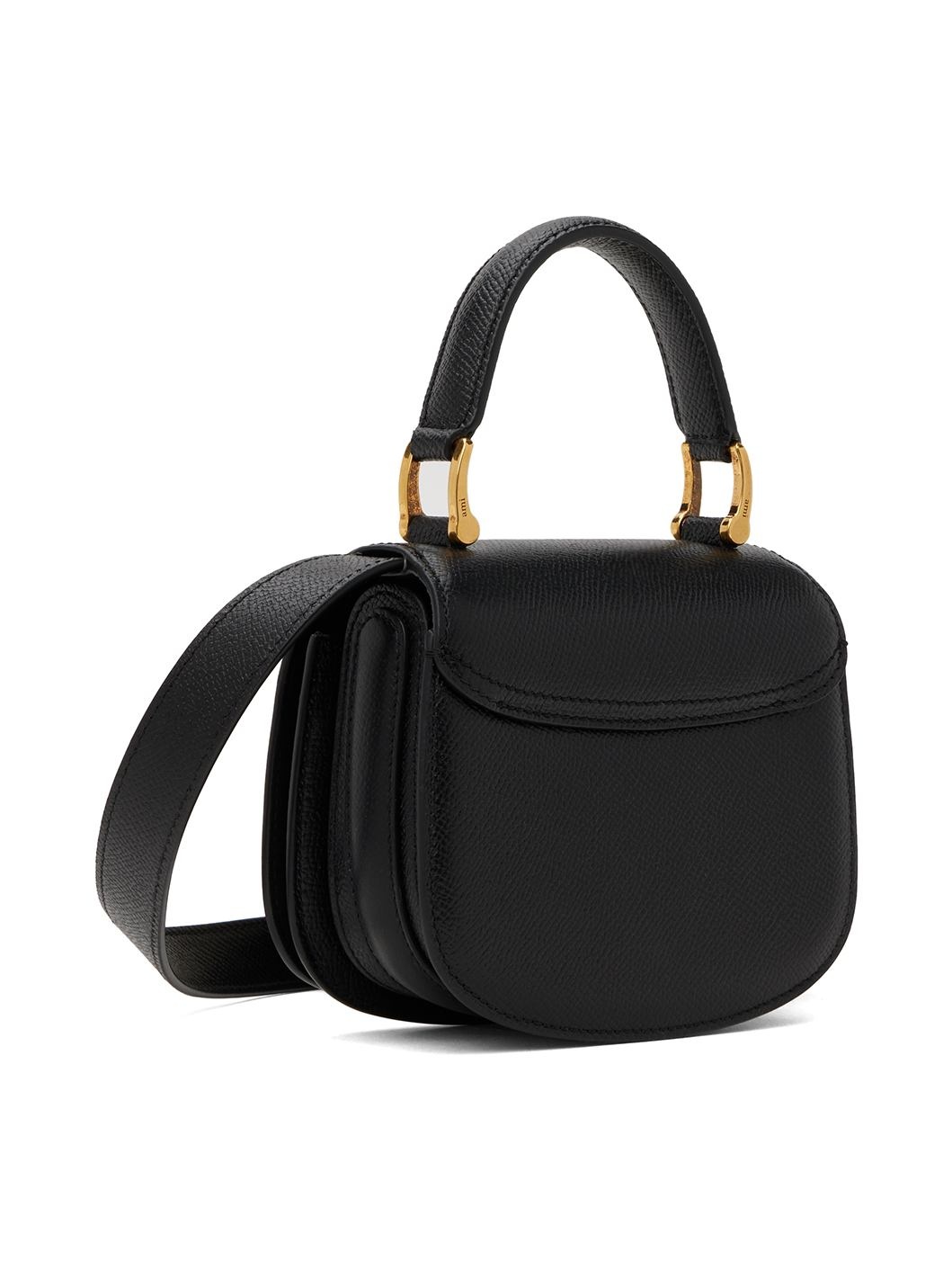 AMI PARIS NANO PARIS BAG BLACK ロゴ入り【関税送料込み】 AMI Paris Nano Paris Paris Shoulder Bag | Black | FARFETCH JO