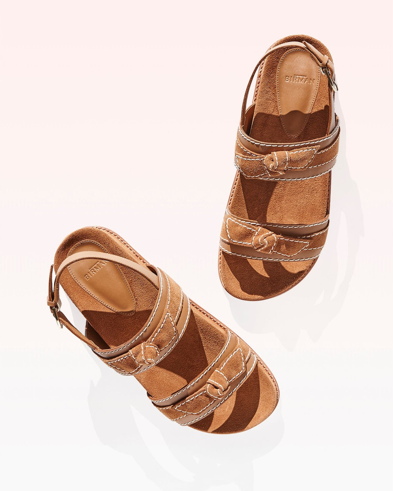 ALEXANDRE BIRMAN CLARITA SPORT SANDAL SUEDE CUOIO outlook