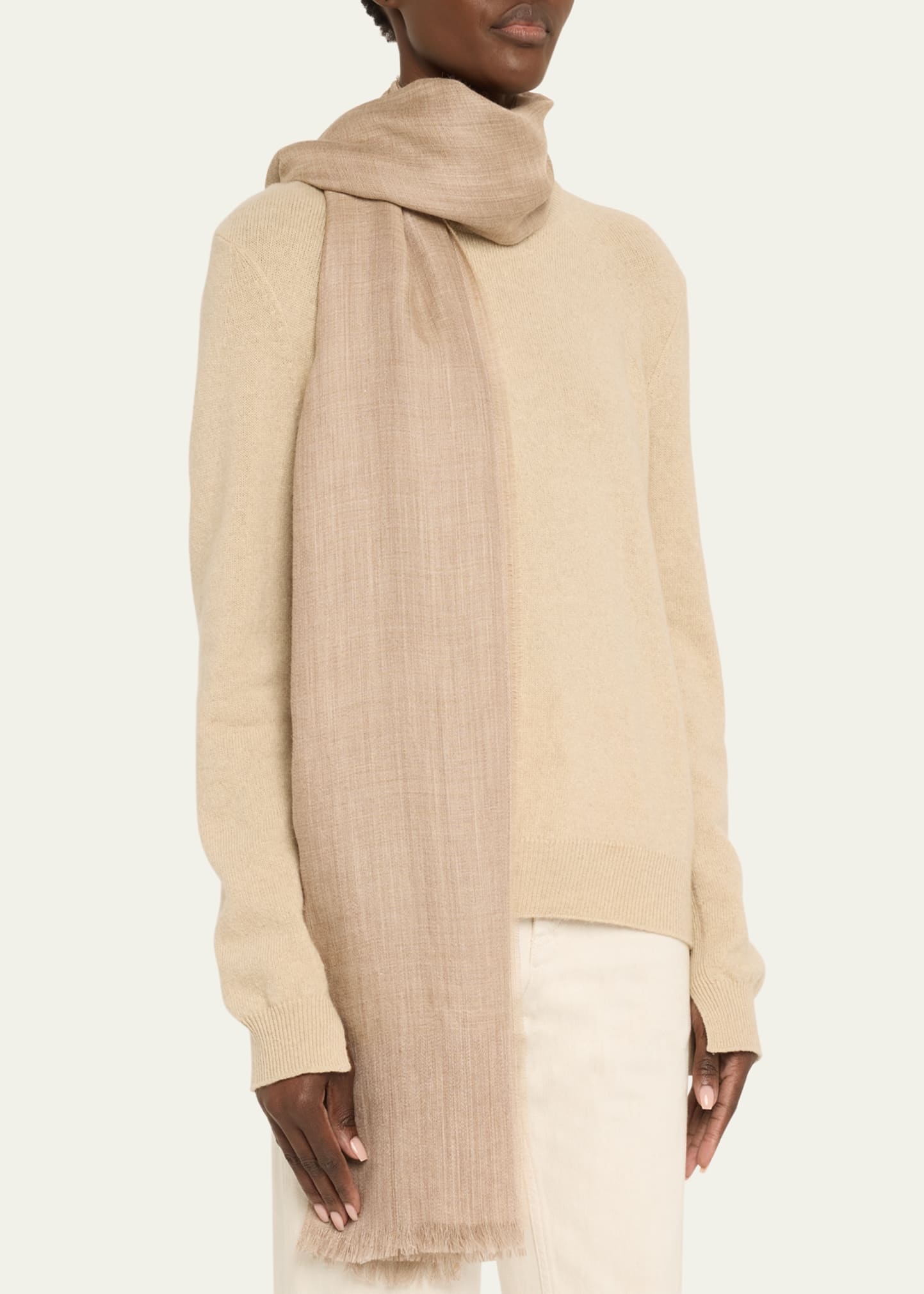 Ombre Wool Scarf - 3