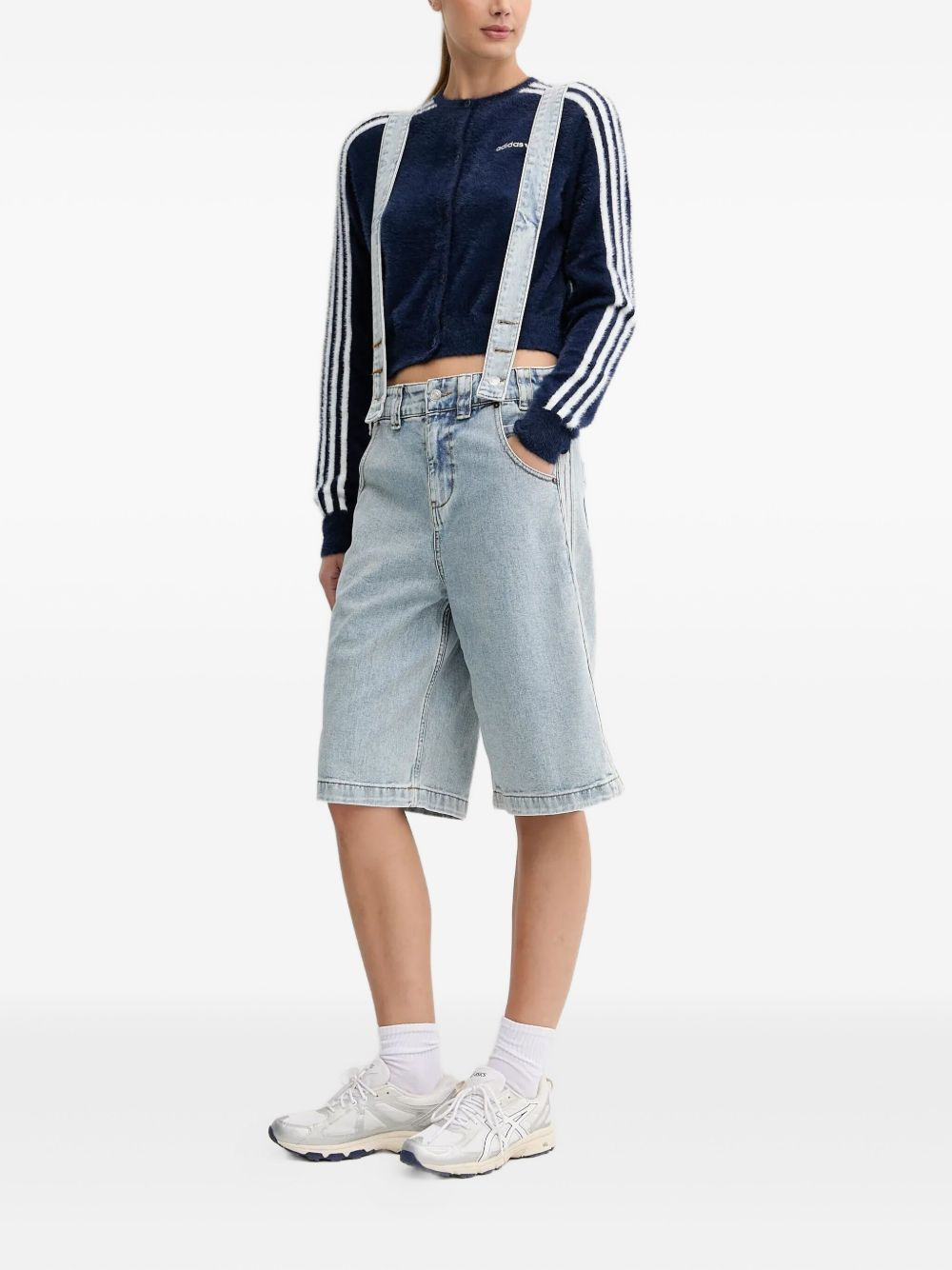 x Jeremy Scott denim dungarees - 3