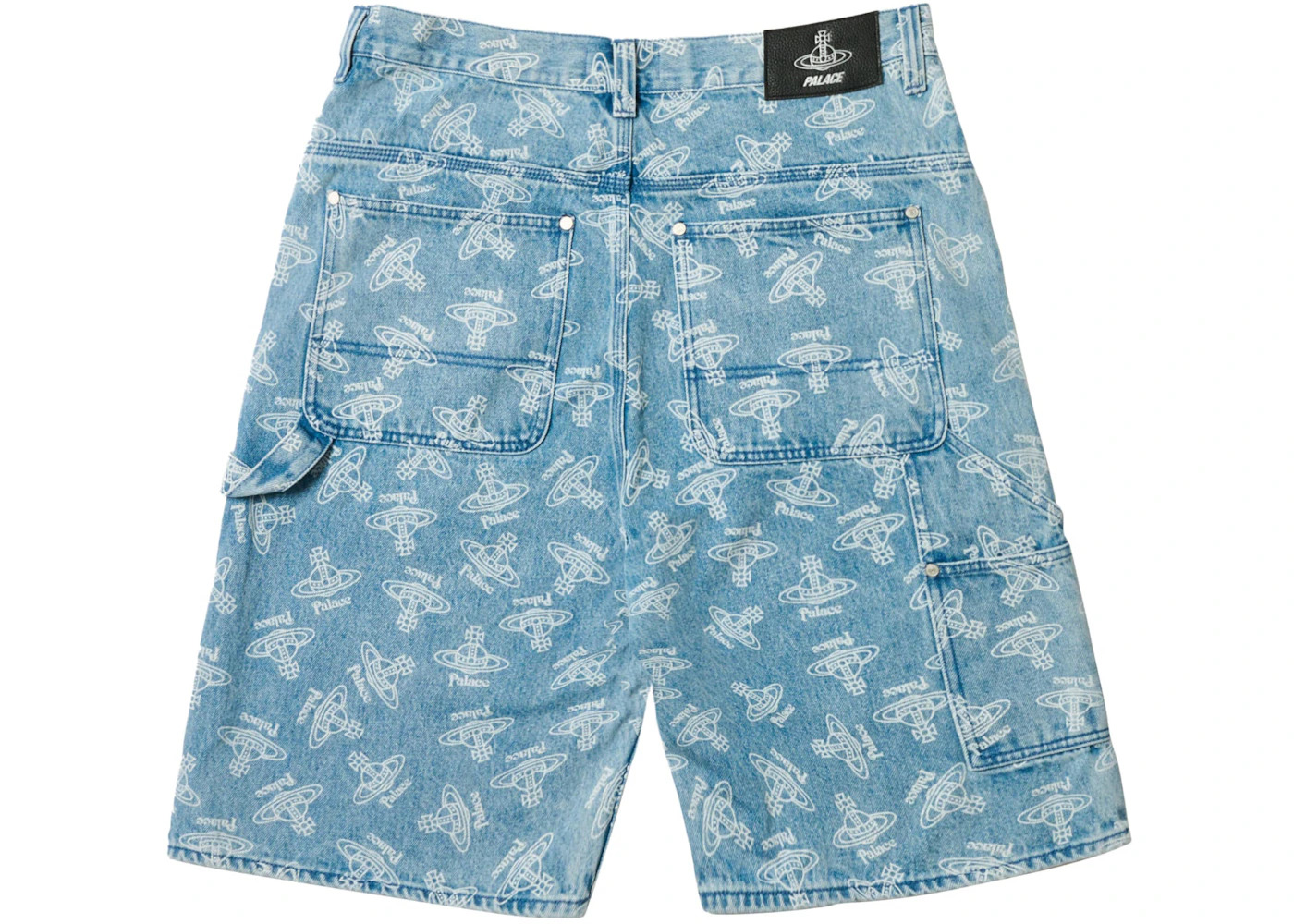 Palace x Vivienne Westwood Denim Short Orb Stone Wash - 2