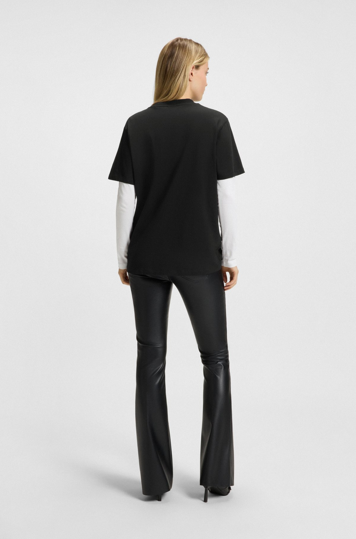 COTTON-JERSEY T-SHIRT WITH COLLECTION GRAPHIC - 4